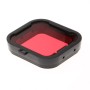 SJCAM SJ6 Cube Snap-On Dive -kotelo-linssisuodatin (punainen)