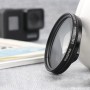 RuigPro para GoPro Hero 7/6 /5 Filtro de lente CPL de 52 mm de 52 mm con anillo adaptador de filtro y tapa de lente