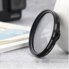RUIGPRO dla GoPro Hero 7/6 /5 Profesjonalny filtr soczewki 52 mm ND4 z filtrem pierścienia adaptera i czapka obiektywu