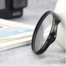 RUIGPRO dla GoPro Hero 7/6 /5 Profesjonalny filtr soczewki 52 mm UV z filtrem pierścienia adaptera i czapka obiektywu