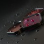 GoPro Hero8ブラック用のスクエアハウジングダイビングカラーレンズフィルター（ピンク）