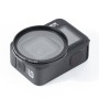 Ruigpro a GoPro Hero10 Black / Hero9 Black Professional 52 mm UV lencse szűrő szűrő adapter gyűrű és lencse sapka