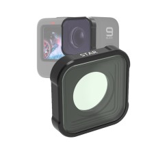 JSR KB Série Star Effect Lens Filtre pour GoPro Hero10 Black / Hero9 Black
