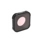 JSR KB Série de plongée Color Lens Filtre pour GoPro Hero10 Black / Hero9 Black (rose)