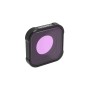 Filtro lente a colori per immersioni della serie JSR KB per GoPro Hero10 Black / Hero9 Black (Magenta)