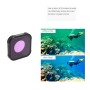 JSR KB Series Diving Color Lens Filter för GoPro Hero10 Black / Hero9 Black (Magenta)