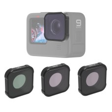 JSR KB -sarja CPL+ND8+ND16 Lens -suodatin GoPro Hero10 Black / Hero9 Black