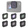 JSR KB Series Star+Cpl+Night+ND8+ND16+ND32 Lens Filter для GoPro Hero10 Black / Hero9 Black