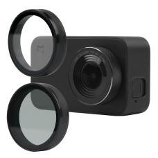 För Xiaomi Mijia Small Camera 38mm UV Protection + ND Dimmer Lens Filter (Black)