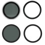 Für Xiaomi Mijia kleine Kamera 38 mm UV -Schutz + nd Dimmer Objektivfilter (schwarz)