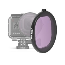 JSR Round Housing Filtro de lente ND4 para GoPro Hero8 Black
