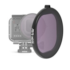 JSR -pyöreä kotelo ND16 -linssisuodatin GoPro Hero8 Black