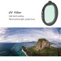 Jsr круглый корпус UV -объектив фильтр для GoPro Hero8 Black