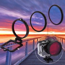 58 mm gelb + rot + lila diving lens filter für gopro hero7 schwarz /6/5