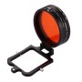 58 mm keltainen + punainen + violetti sukelluslinssisuodatin GoPro Hero7 Black /6/5