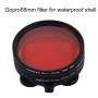 58 mm jaune + rouge + filtre de lentille de plongée violette pour GoPro Hero7 noir / 6/5
