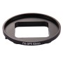 Filtro de lente UV de 52 mm 3 en 1 círculo redondo con tapa para GoPro Hero7 Negro /6/5