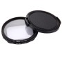 58 mm 3 en 1 circle rond Filtre d'objectif UV avec capuchon pour GoPro Hero7 noir / 6/5