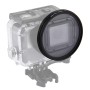 58 mm 3 in 1 Rundkreis UV -Objektivfilter mit Kappe für GoPro Hero7 Black /6/5
