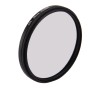 58 mm 3 en 1 filtro de lente CPL de círculo redondo con tapa para GoPro Hero7 Negro /6/5