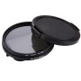 58mm 3 in 1 circolo rotondo filtro lente CPL con cappuccio per GoPro Hero7 Black /6/5