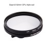 52 мм 3 в 1 кръгъл кръг CPL обектив филтър с капачка за GoPro Hero7 Black /6/5