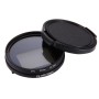 Filtro de lente CPL de 52 mm 3 en 1 círculo redondo con tapa para GoPro Hero7 Negro /6/5