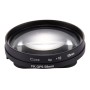 58 mm 2 en 1 10x filtre à lentille en gros plan pour GoPro Hero7 noir / 6/5