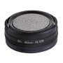 JSR-2056 4 in 1 40,5 mm UV + kit filtro per obiettivo CPL con adattatore ad anello + coperchio lente per SJCAM SJ6