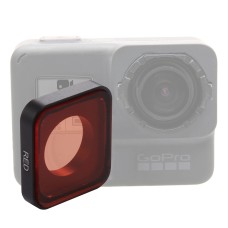 Filtre d'objectif couleur Snap-on pour GoPro Hero6 / 5 (rouge)