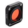 Filtro de lente de color Snap-On para GoPro Hero6 /5 (rojo)