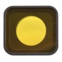 Filtre d'objectif couleur Snap-on pour GoPro Hero6 / 5 (jaune)
