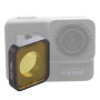 Bepattanó színű lencse szűrő a GoPro Hero6 /5-hez (sárga)