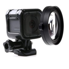 58 mm HD Macro Lens avec anneau d'adaptateur pour la session de GoPro Hero5 / Hero4