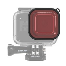 Puluz Square Housing Diving Color Lens Filtre pour GoPro Hero8 Black (rose)
