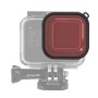 Puluz Square Housing潜水色镜头滤镜过滤器，用于GoPro Hero8黑色（粉红色）