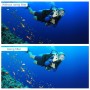 מסנן עדשת צלילה של ריבוע פולוז מסנן עדשת GoPro Hero8 שחור (ורוד)