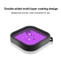Pour GoPro Hero11 Black / Hero10 Black / Hero9 Black Puluz Square Housing Diving Color Lens Filtre (Purple)