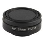37 -миллиметровый UV -фильтр с крышкой для GoPro Hero4 /3+ /3