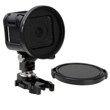 Filtre d'objectif UV Circle Round 58 mm avec CAP pour GoPro Hero5 Session / Hero4 Session / Hero Session