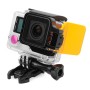 TMC მსუბუქი მოძრაობის ღამე ზღვის ფილტრის ქვეშ GoPro Hero4 /3+(ნარინჯისფერი)