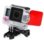 TMC תנועה קלה לילה תחת פילטר ים עבור GoPro Hero4 /3+(אדום)
