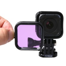 Стандартний житловий дайвінг фільтр для сеансу GoPro Hero5 /4 (фіолетовий)