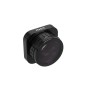 JSR Square Super largo angolare lente Fisheye per GoPro Hero10 Black / Hero9 Black (nero)