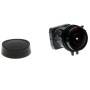 对于GoPro新英雄 /英雄6 /5 170度宽角度可更换相机镜头，IMX206 CQC 1 /2.3英寸传感器