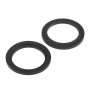 Affermazione della custodia impermeabile + anello di gomma per GoPro Hero2
