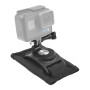 360 astetta pyörivä pikavapautushihnan kiinnitys olkapään reppu -kiinnitys GoPro Hero11 Black /Hero10 Black /9 Musta /8 Musta /7/6/5/5 /5 Session /4 -istunto /4/3+ /3/2/1, DJI OSMO Action ja muut toimintakamerat (mustat)