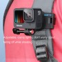 Ruigpro 360 fokos forgó gyorskioldó heveder tartó váll hátizsák -tartó a GoPro Hero11 fekete /hero10 fekete /9 fekete /8 fekete /7/6/5 /5 munkamenet /4 munkamenet /4/3+ /3/2/1, dji osmo Akció és egyéb akció kamerák (fekete)