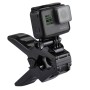 Puluz Jaws Flex Clamp Mount з пряжкою та великим гвинтом для GoPro Hero111 Black /Hero10 Black /9 Black /8 Black /7/6/5/5 сеансу /4 сеанси /4+ /3/2/1, DJI Osmo Action та інші камери дій