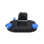 TMC HR331 אבזם רצועה אוניברסלית תלוי הרצועה רצועת הרכבה מהירה עבור GoPro Hero6 /5 מושב /5/4 מושב /4/3 +/3/2/1, מצלמות ספורט אחרות (כחול)